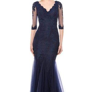 Marsoni by Colors Mother of the Bride Dress Navy in Size 16
